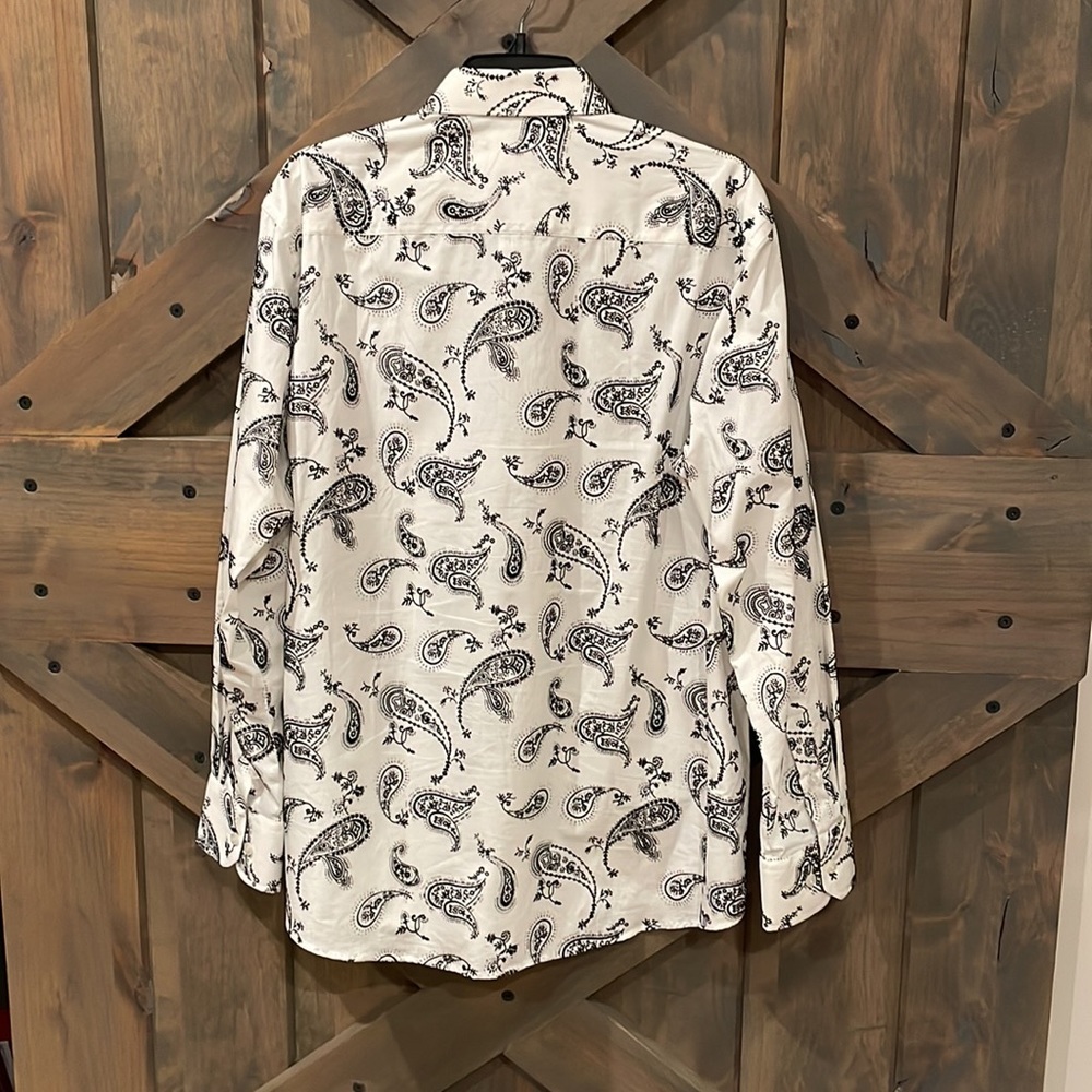 Tallia Velvet print Men’s shirt - Picture 3 of 4